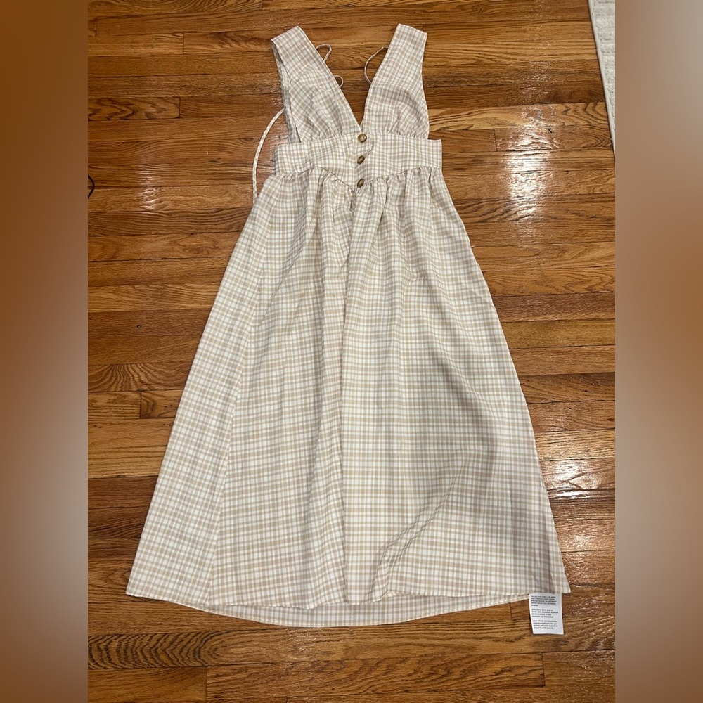 Overall Midi Dress